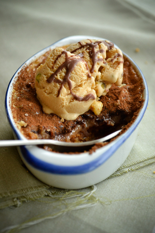 Easy layer pudding with icecream