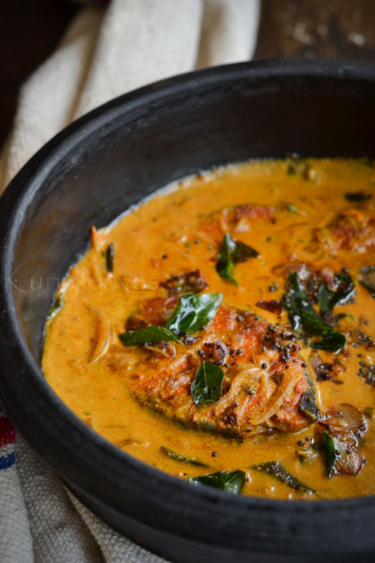 Neymeen Pappas | Karimeen Pappas | Kerala Fish curry with coconut milk